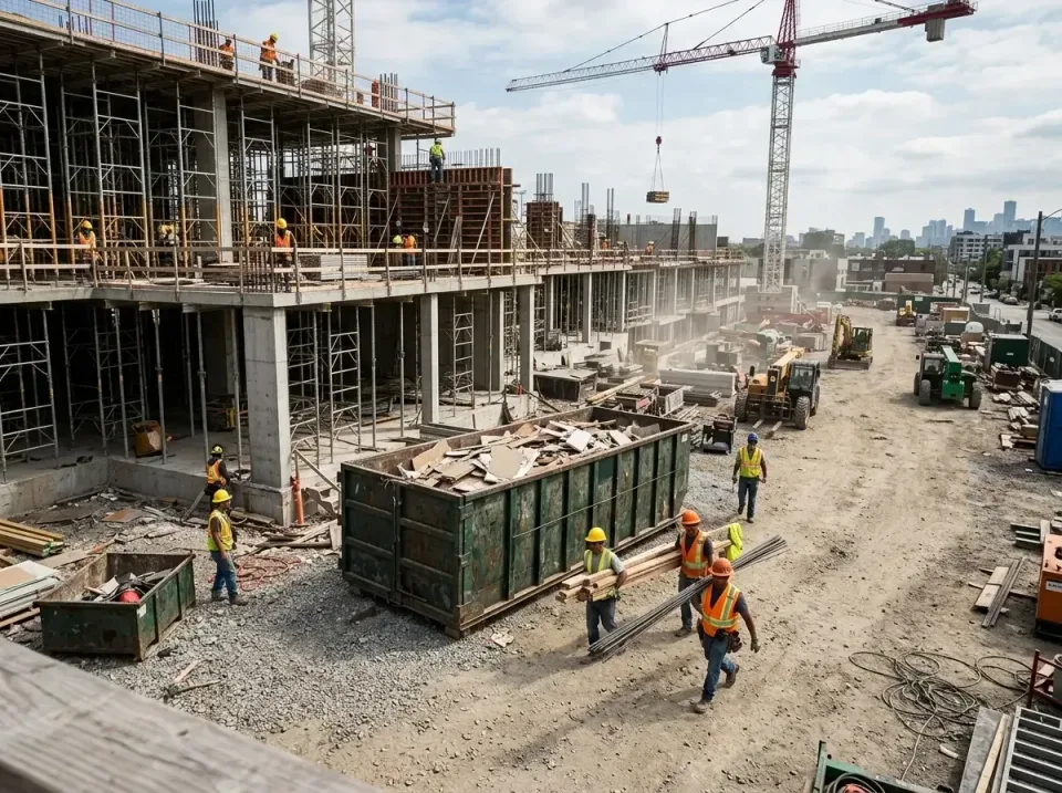 commercial-construction-site-w-002 — frequently asked questions, Low Cost Construction Dumpster Rental in Santa Rosa, TX